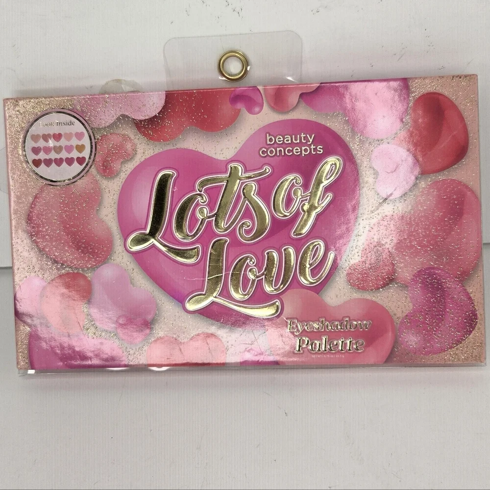 Beauty‎ Concepts Lots Of Love Eyeshadow Palette Hearts Valentine's Day TIKTOK